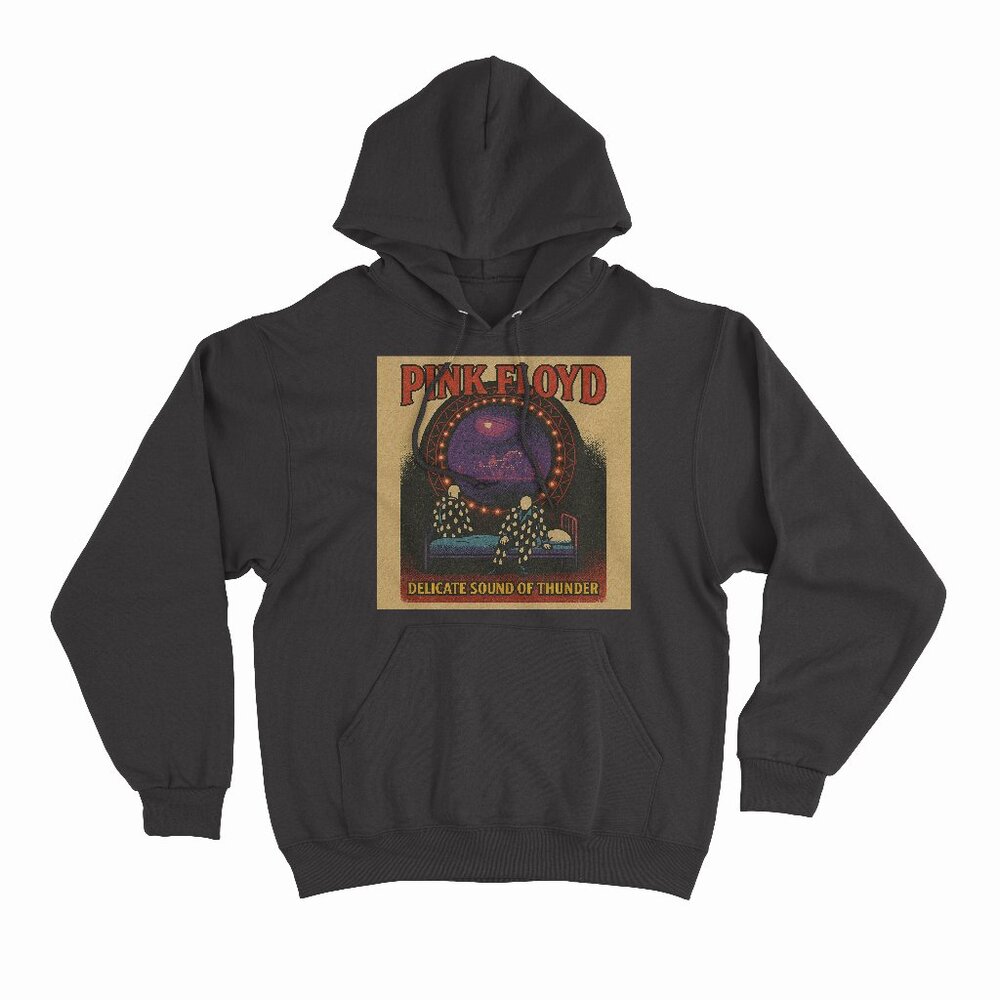 (NEW) Pink Floyd Delicate Sound Of Thunder Black Hoodie